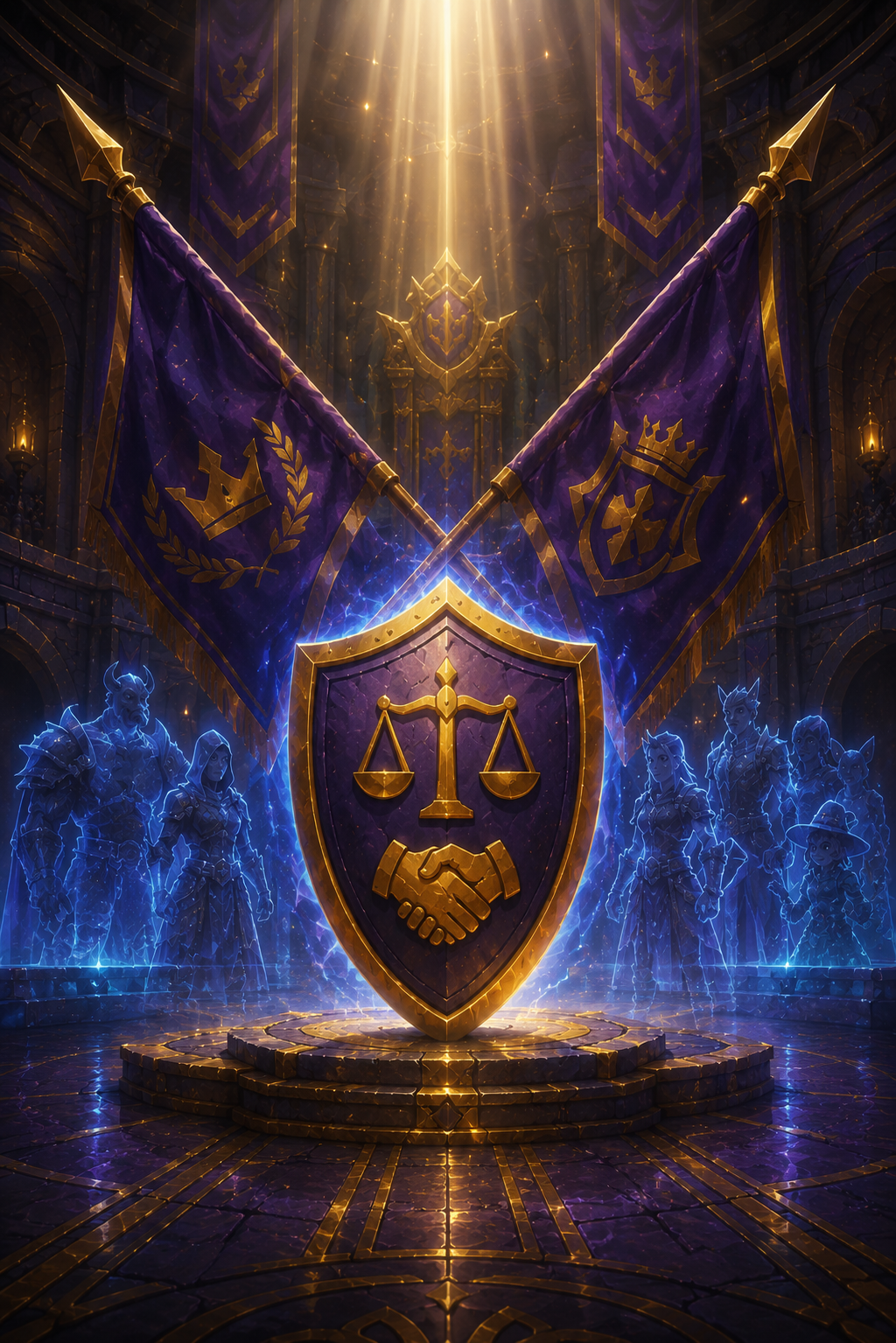 Side panel style image representing ranked integrity and conduct enforcement.