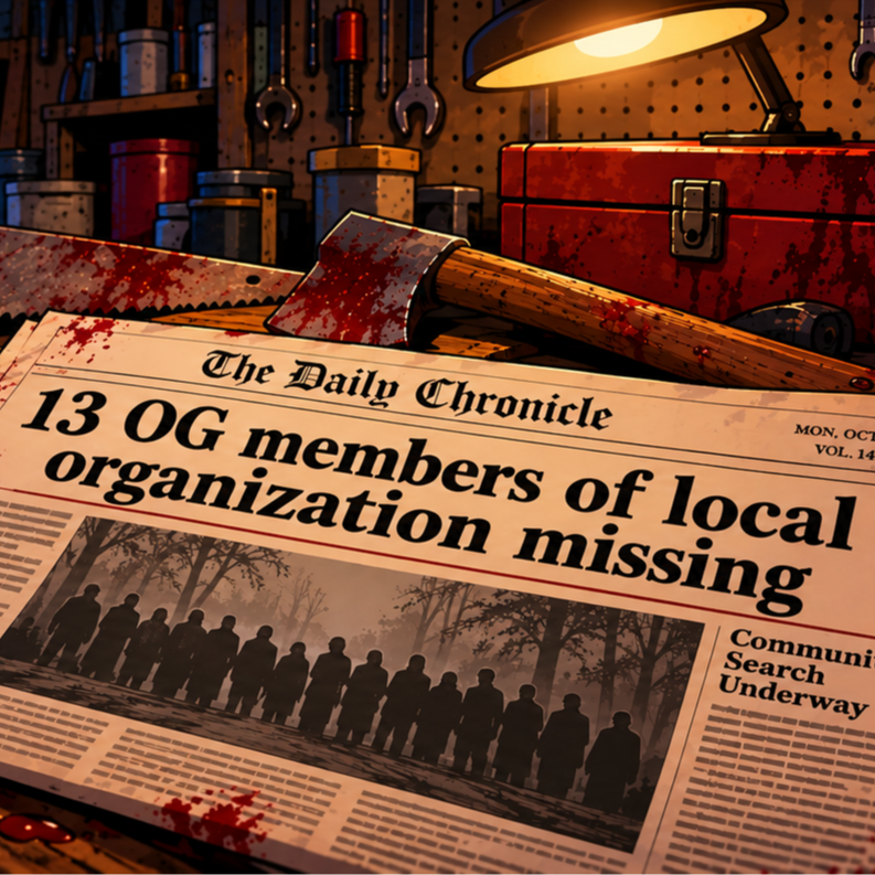 The Missing Thirteen - Banner