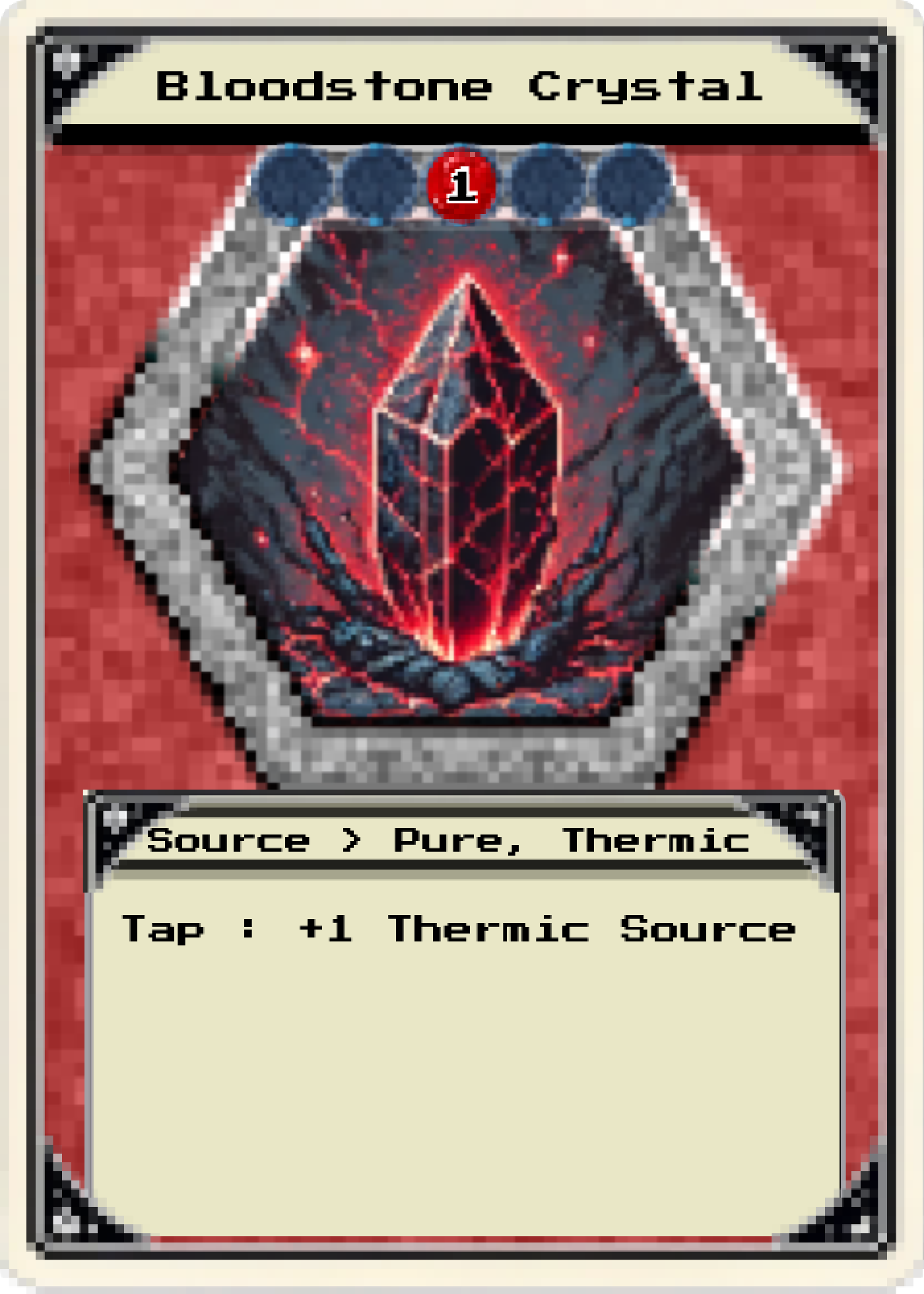 Bloodstone Crystal