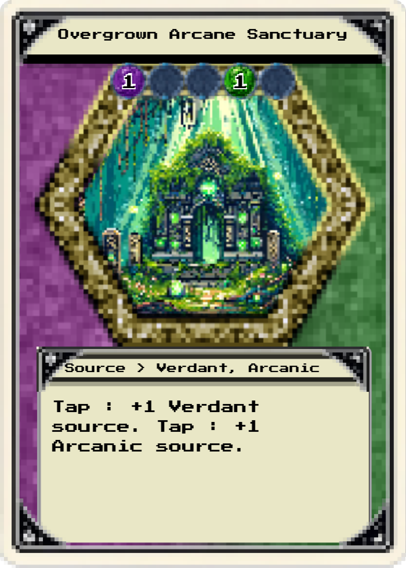 Overgrown Arcane Sanctuary